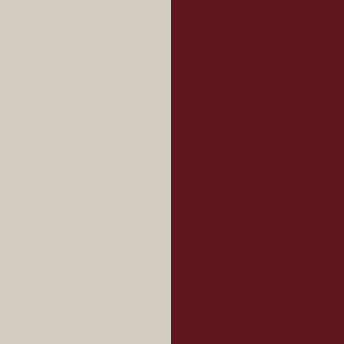 Beige & Burgundy