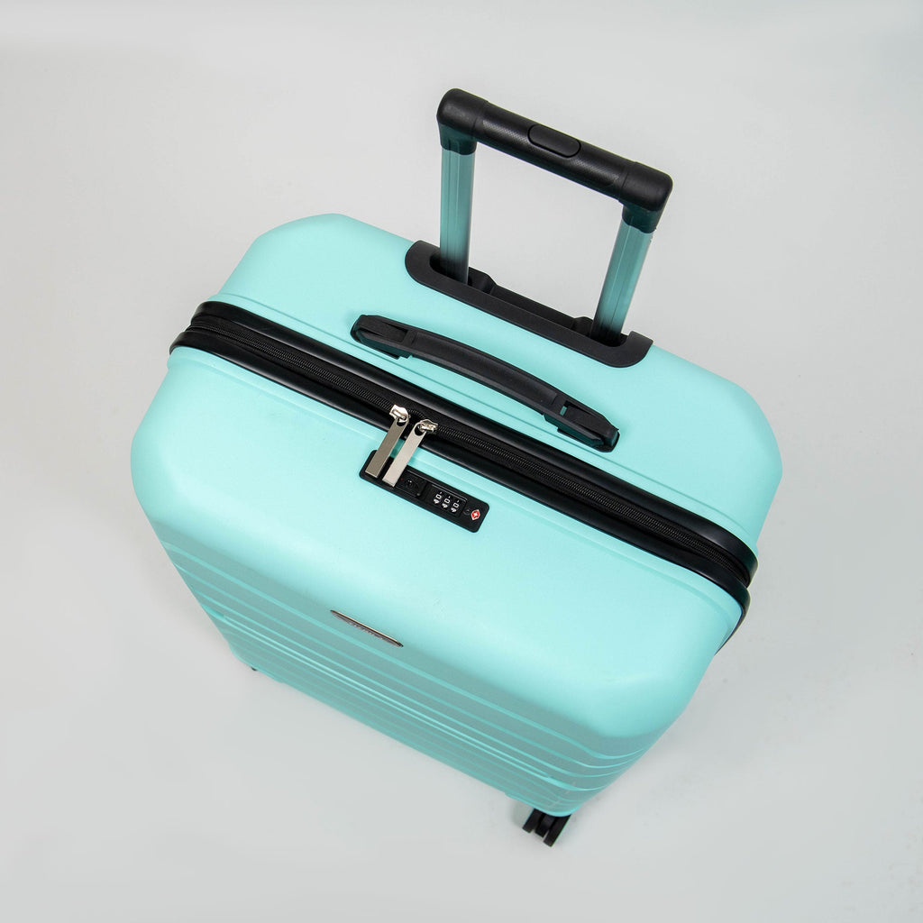 Valise Titou Mat - Vert d'eau & Noir