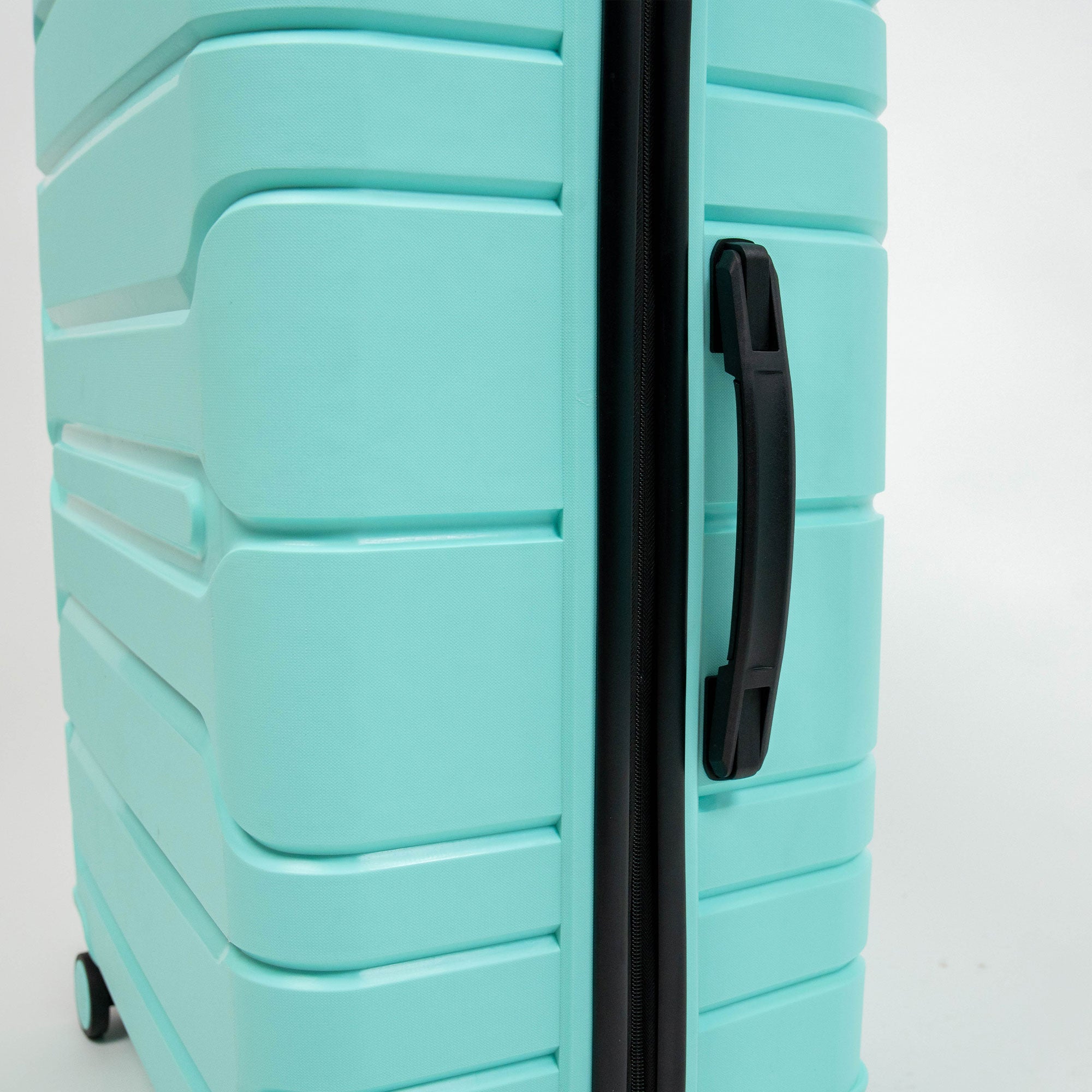Valise Titou Mat - Vert d'eau & Noir