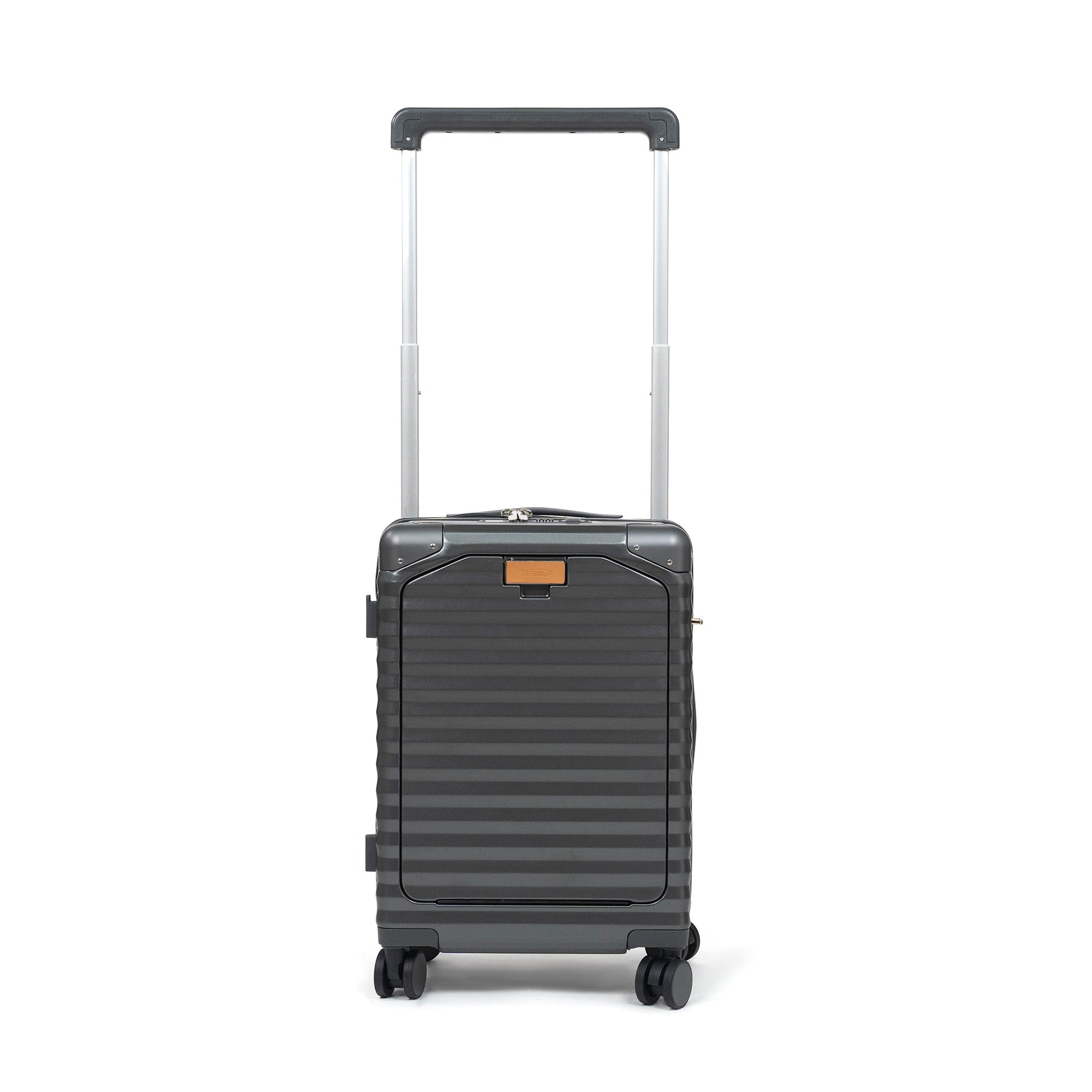 Valise Cabine TITOU Smart Pro – TSA, Port USB, Compartiment Laptop & Porte Goblet - Gris