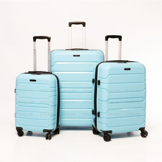 Valise Titou - Couleur Bleu Ciel