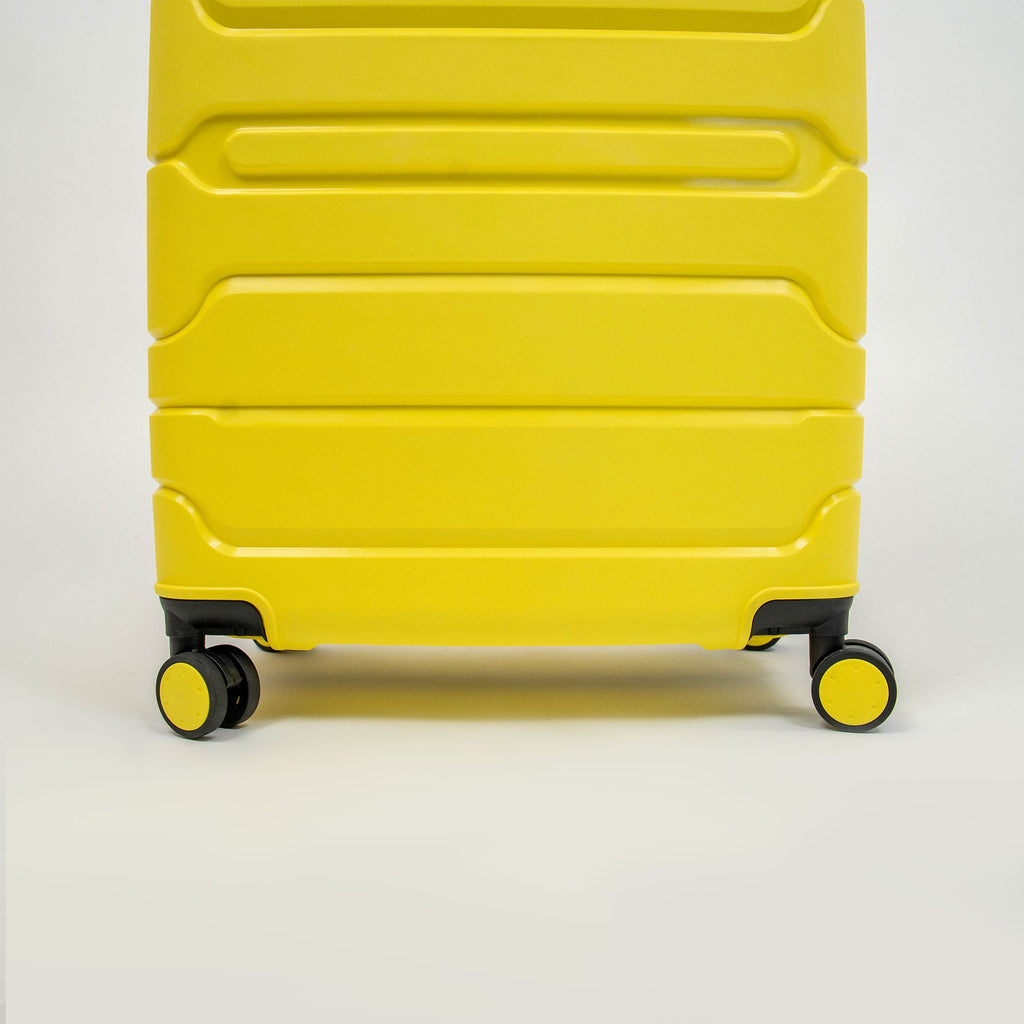 Valise Titou Mat - Jaune & Noir