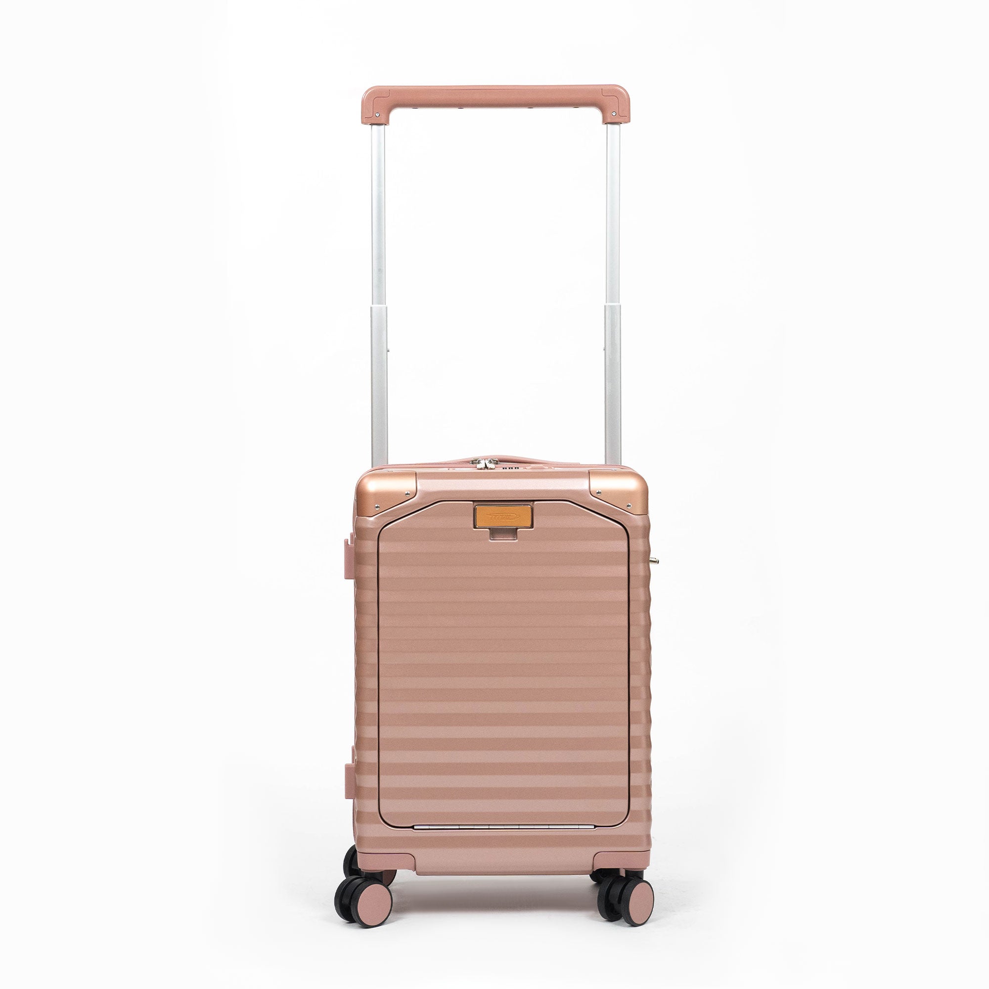 Valise Cabine TITOU Smart Pro – TSA, Port USB, Compartiment Laptop & Porte Goblet - Rose Gold