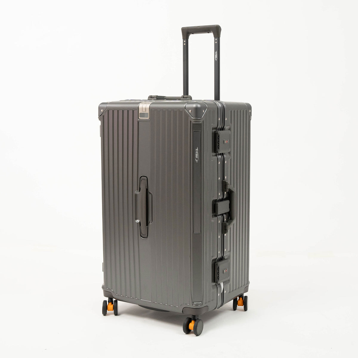 Set de 3 Valises Look Aluminium - Gris