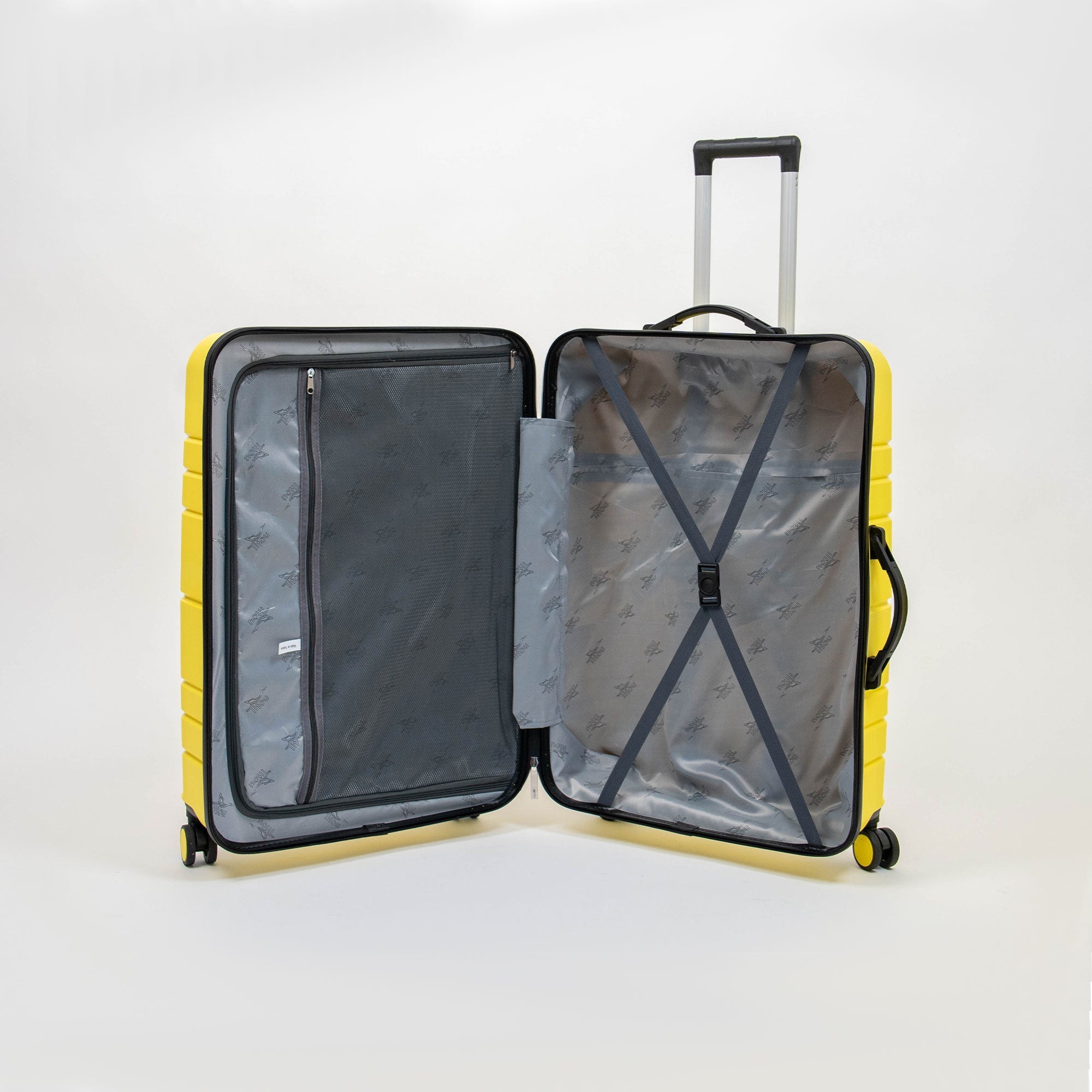 Valise Titou Mat - Jaune & Noir
