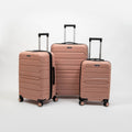Valise Titou Mat - Saumon & Noir