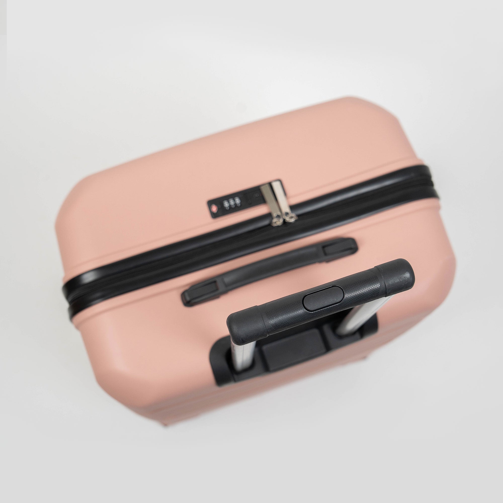 Valise Titou Mat - Saumon & Noir