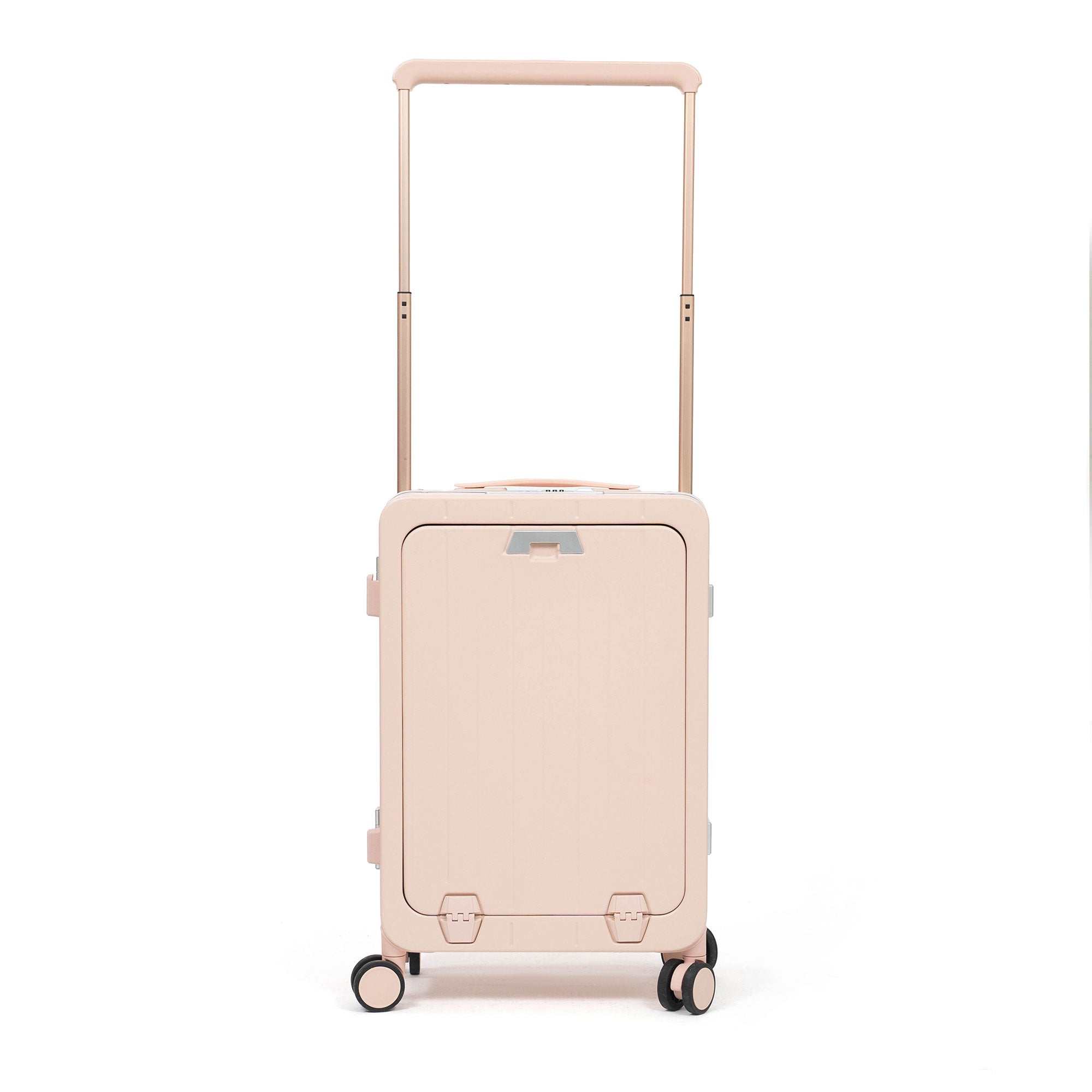 Valise Cabine Titou Premium – TSA, Port USB, Compartiment Laptop & Trolley Large - 8666PRO - Rose
