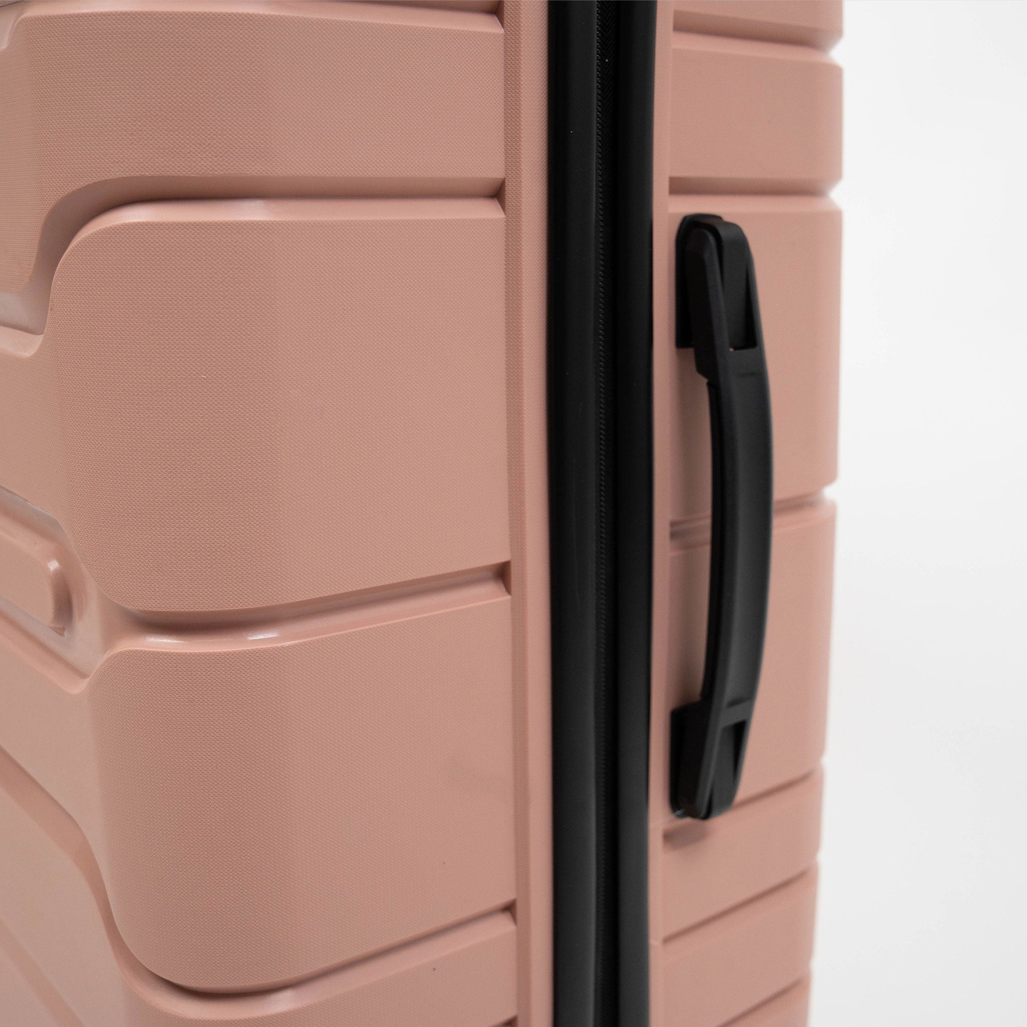 Valise Titou Mat - Saumon & Noir