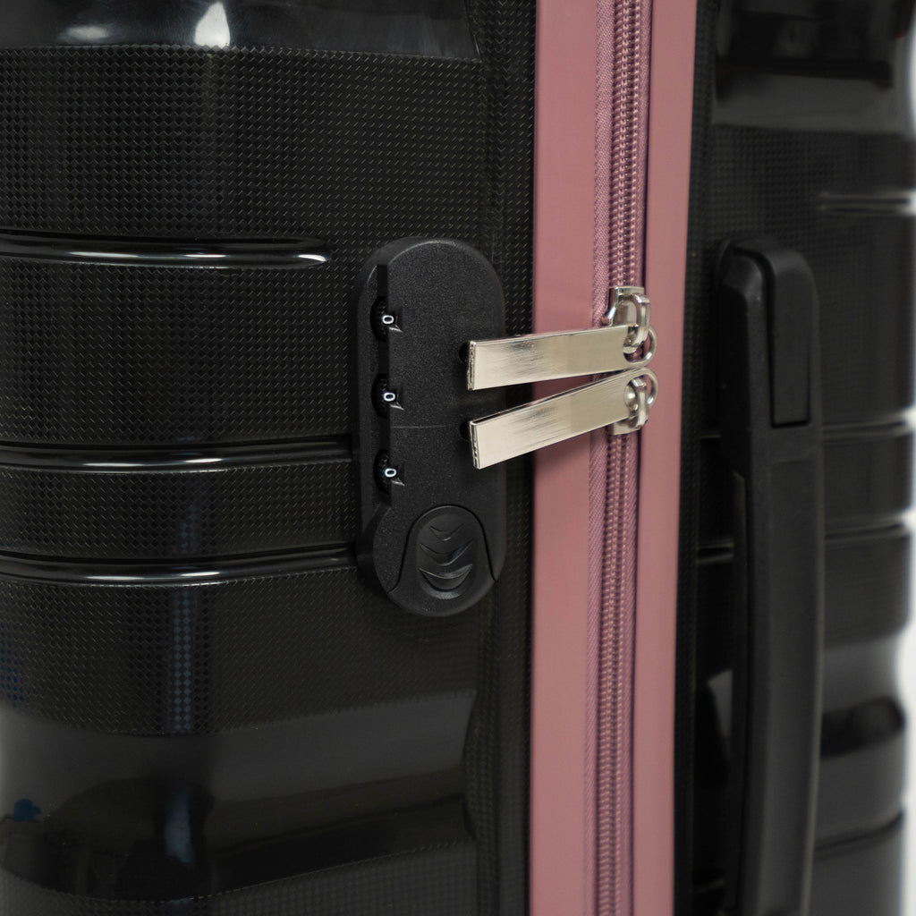 Valise Titou Brilliant - Noir & Violet