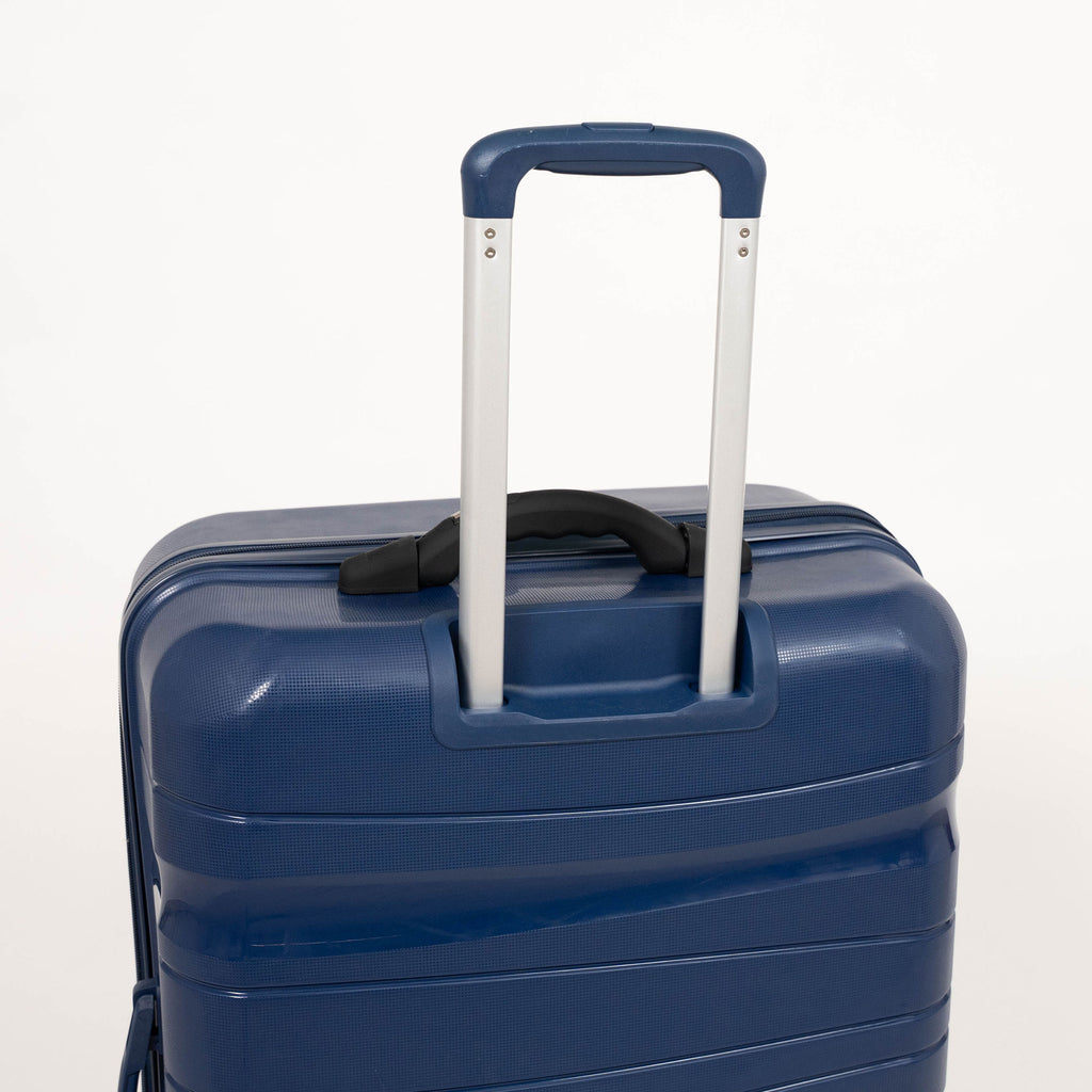 Set de 3 valises Titou avec pèse-bagages intégré et port USB intégré - Bleu Marine