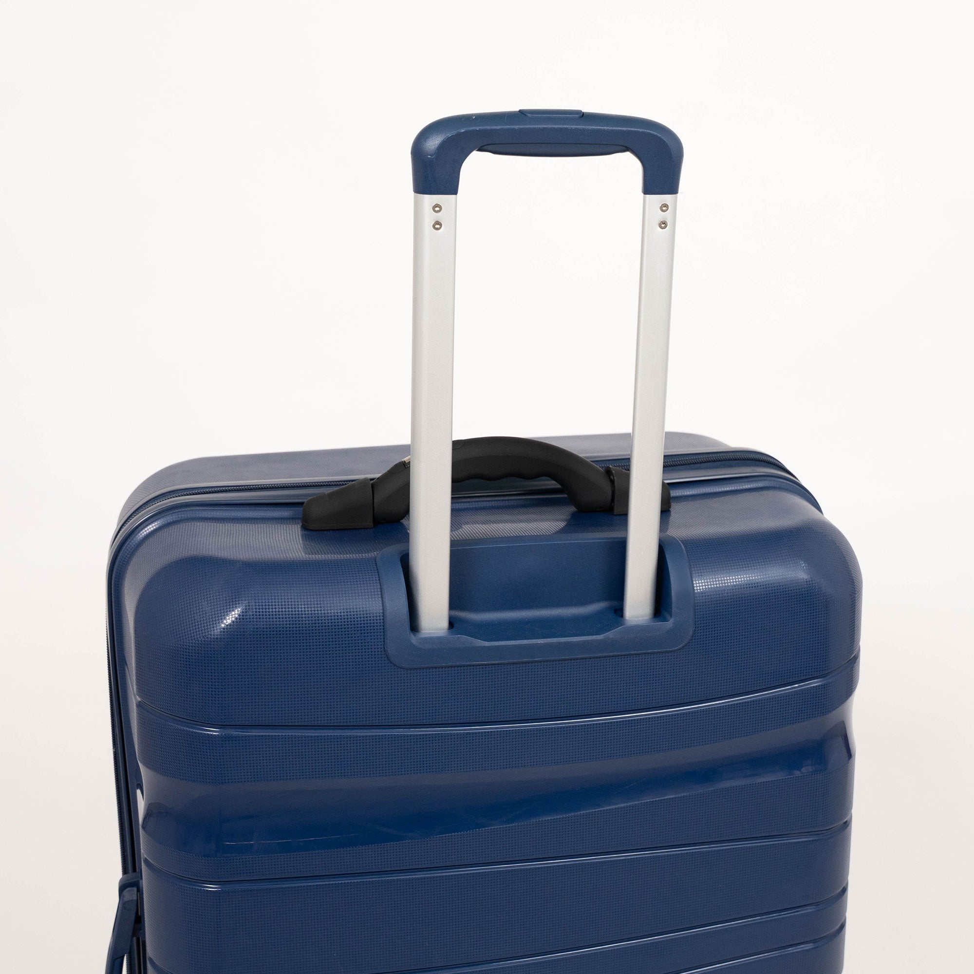 Set de 3 valises Titou avec pèse-bagages intégré et port USB intégré - Bleu Marine