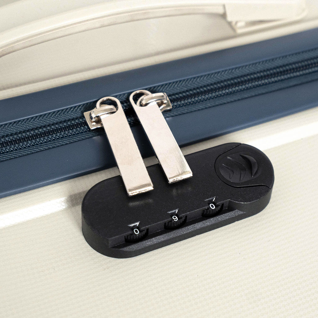 Valise Titou Brilliant - Beige & Gris