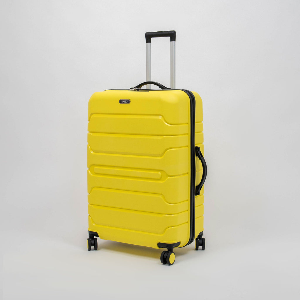 Valise Titou Mat - Jaune & Noir