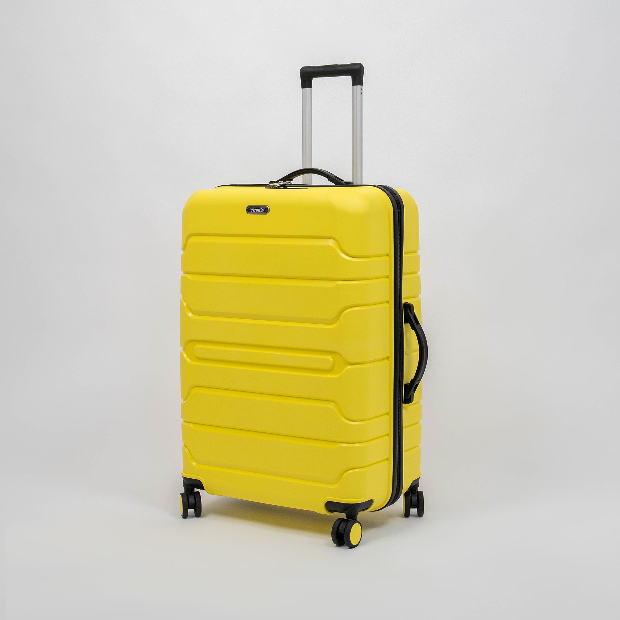 Valise Titou Mat - Jaune & Noir