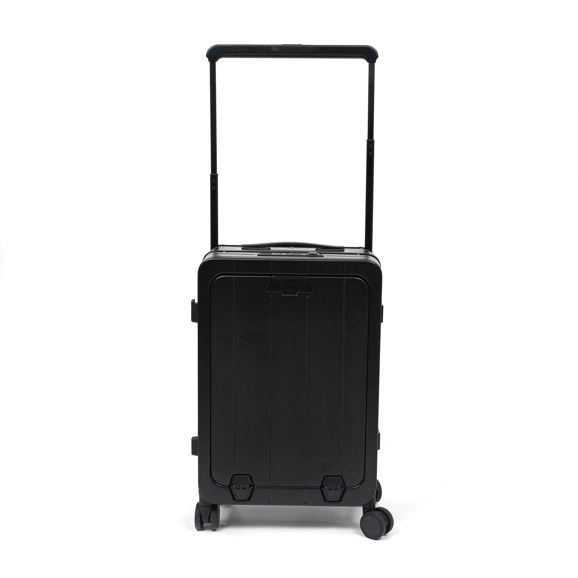 Valise Cabine Titou Premium – TSA, Port USB, Compartiment Laptop & Trolley Large - 8666PRO - Noir