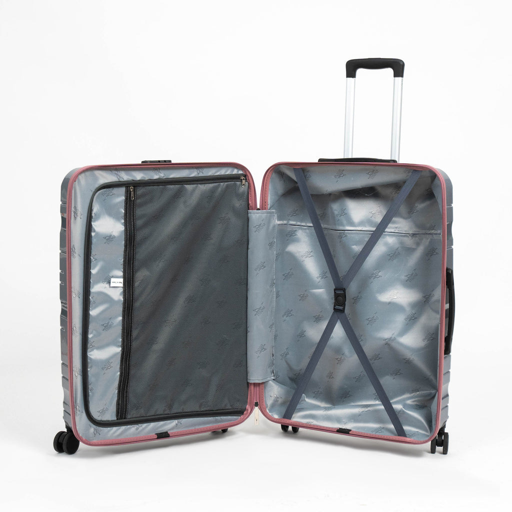 Valise Titou Brilliant - Gris & Violet