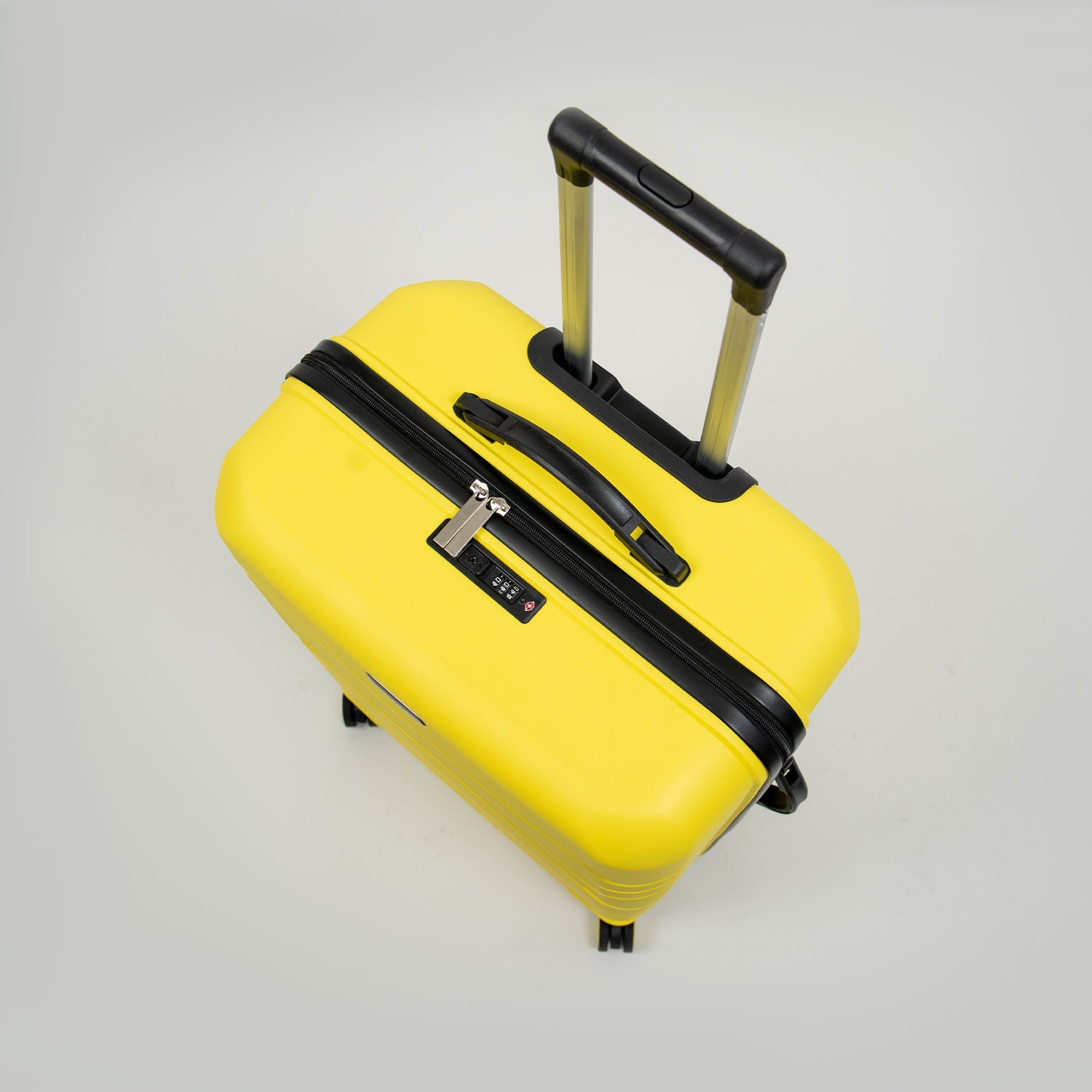 Valise Titou Mat - Jaune & Noir