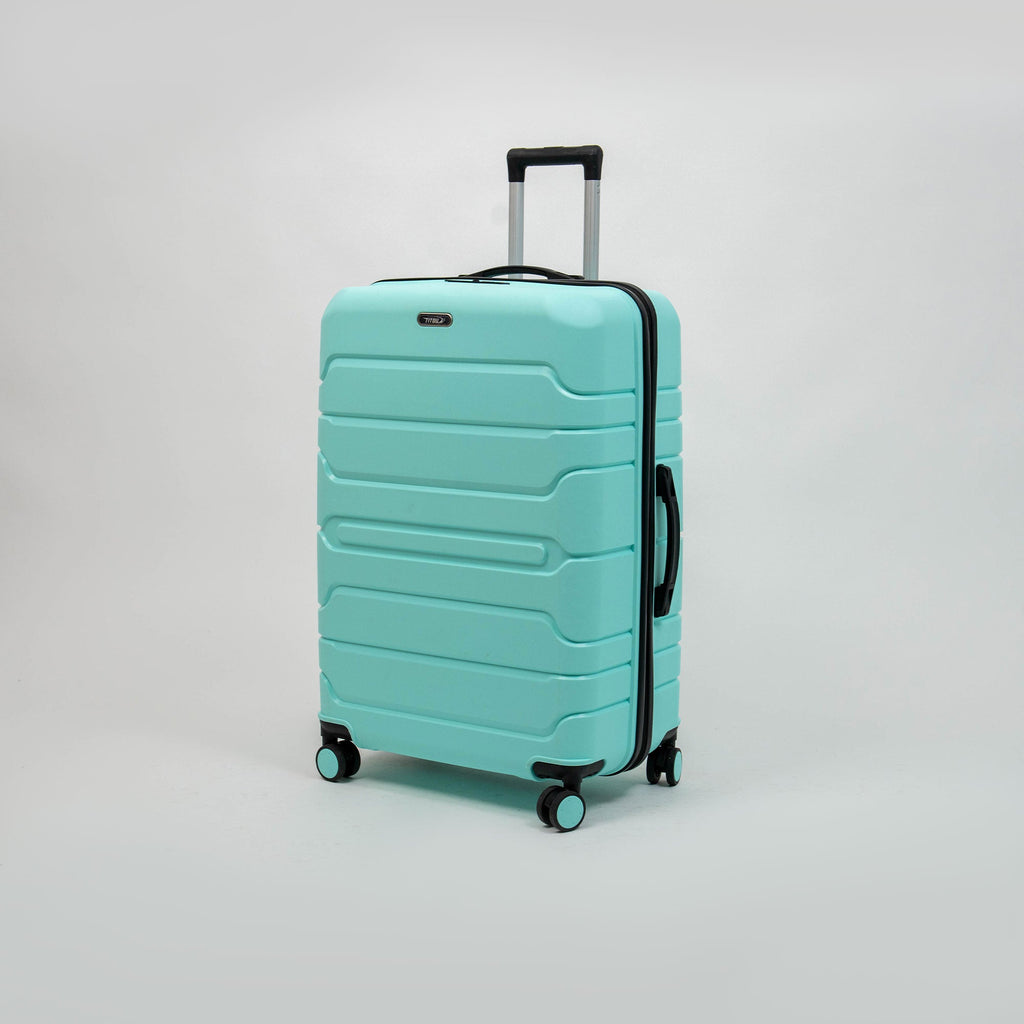 Valise Titou Mat - Vert d'eau & Noir