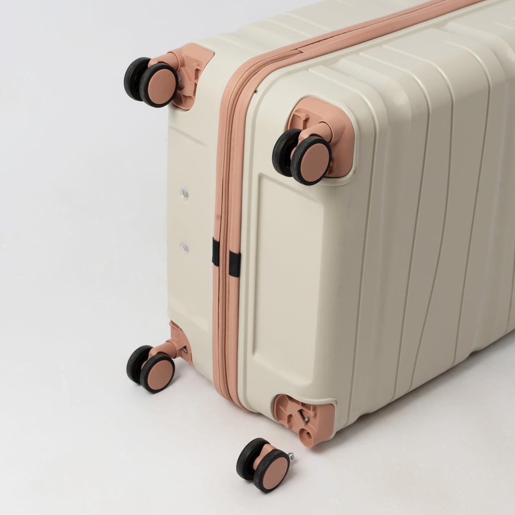 Valise Titou Brilliant - Beige & Saumon