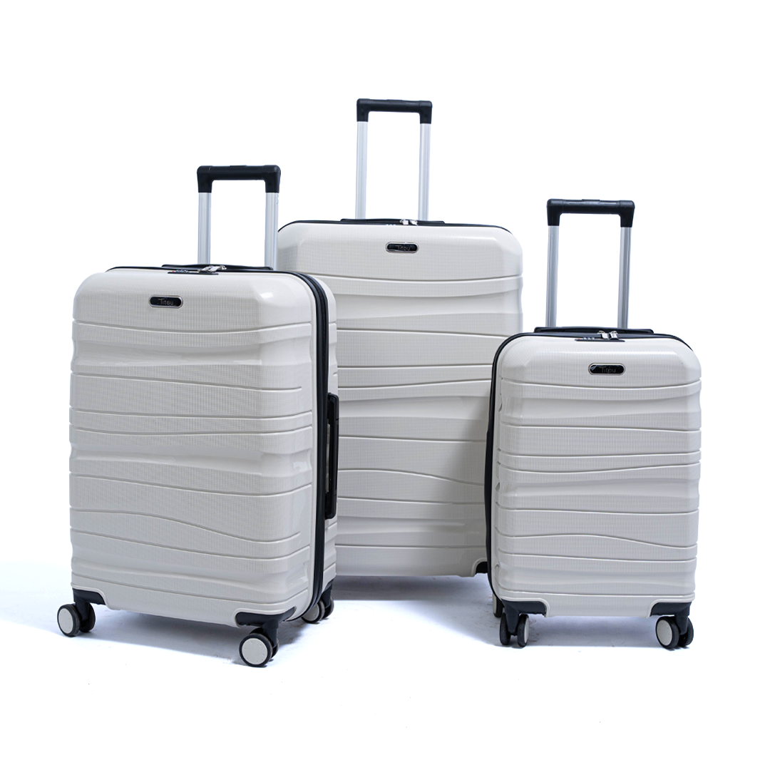 Valise Titou Brilliant - Beige & Noir