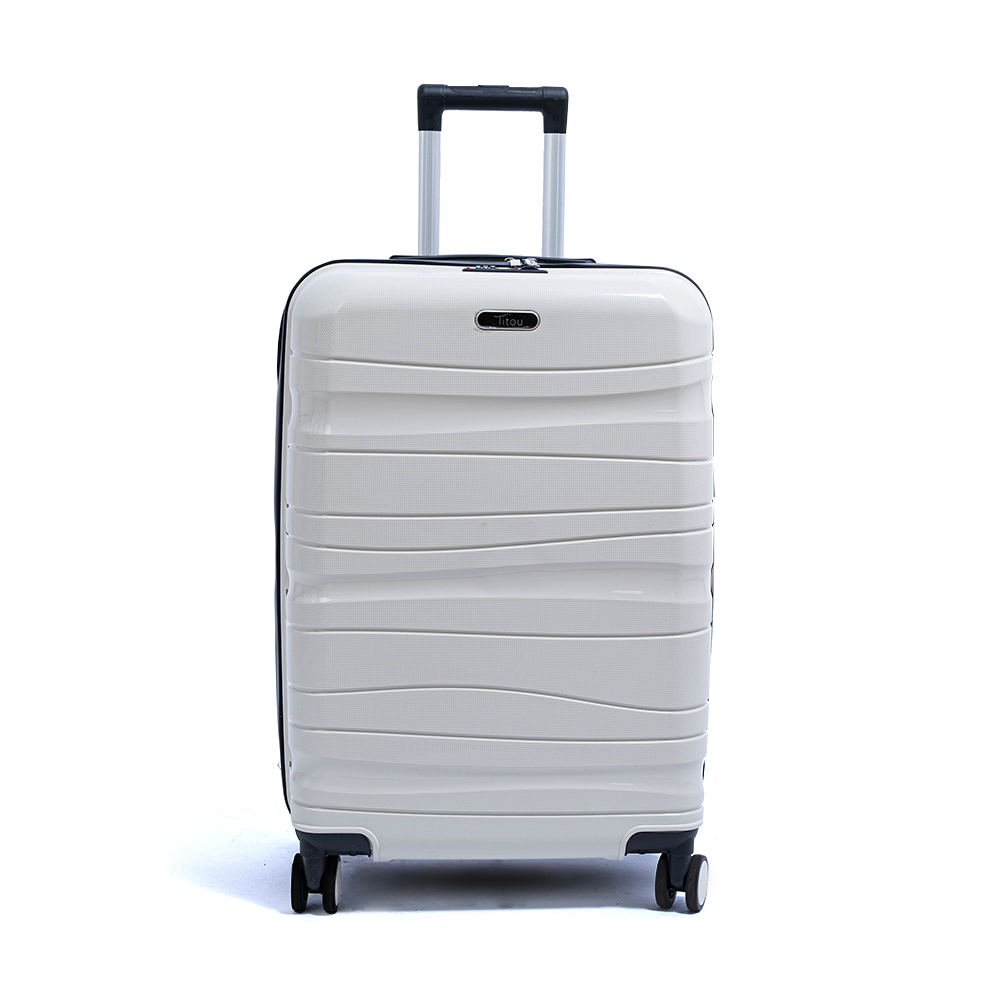 Valise Titou Brilliant - Beige & Noir