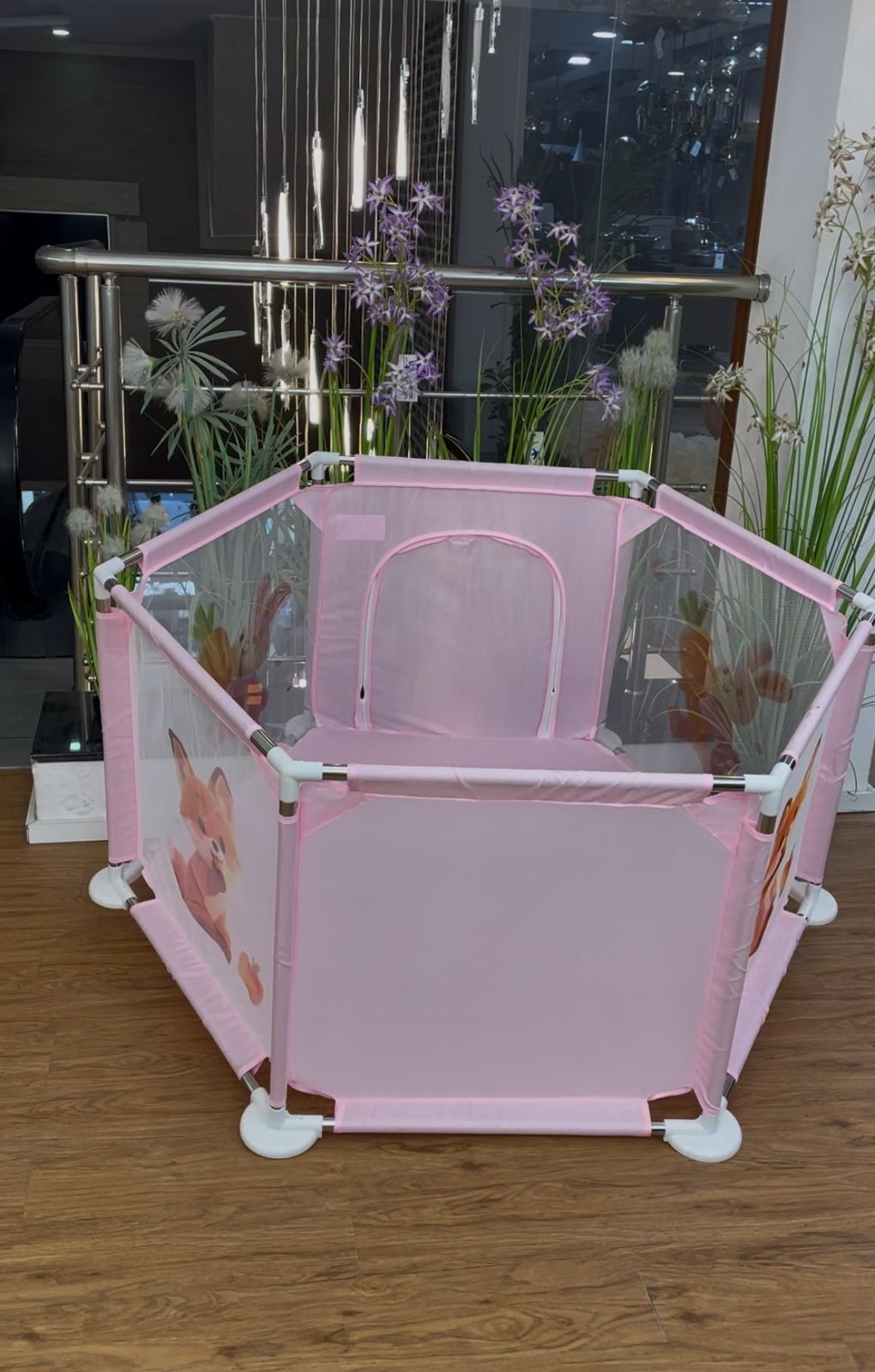 Parc Bébé Premium Titou Kids Rose