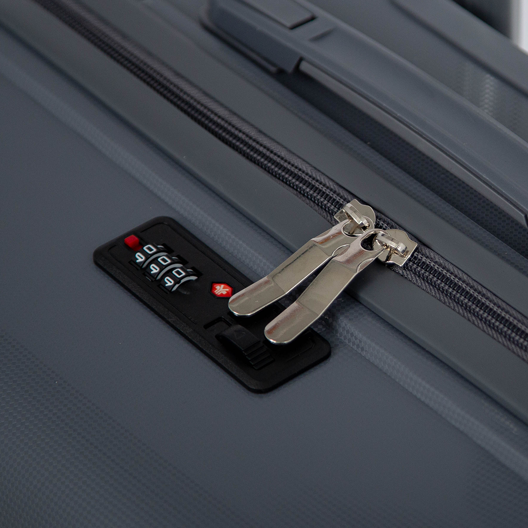 Valise Titou Brilliant - Gris Charbon