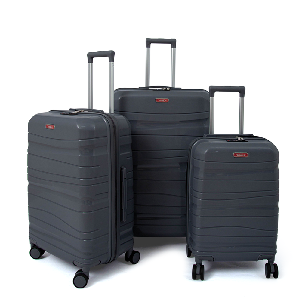 Valise Titou Brilliant - Gris Charbon