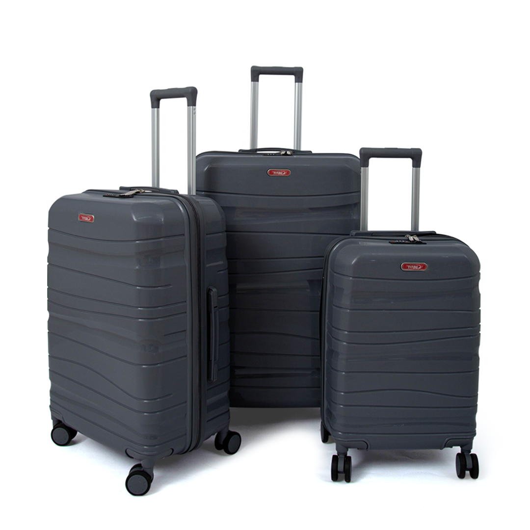 Valise Titou Brilliant - Gris Charbon