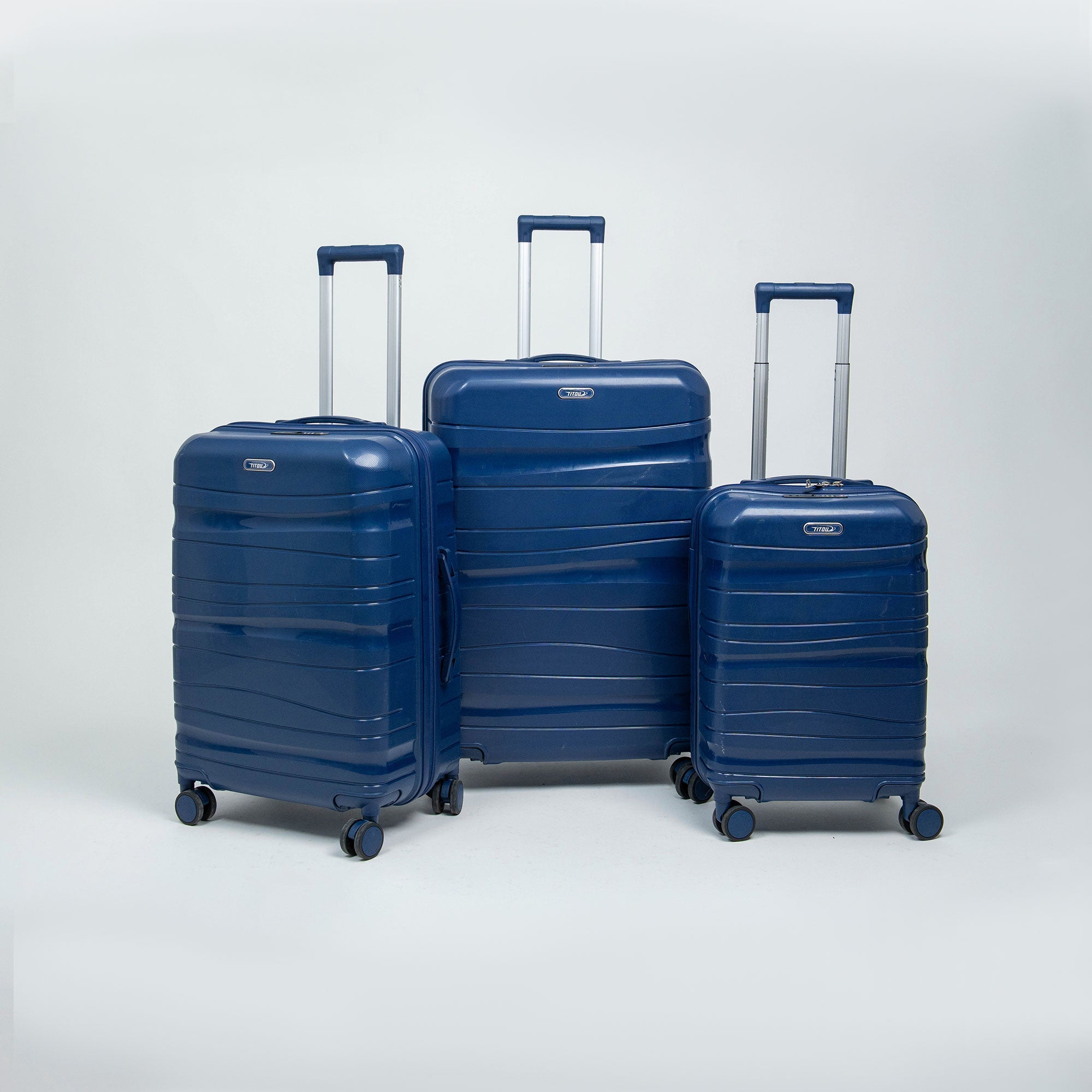 Valise Titou Brilliant - Bleu Marine