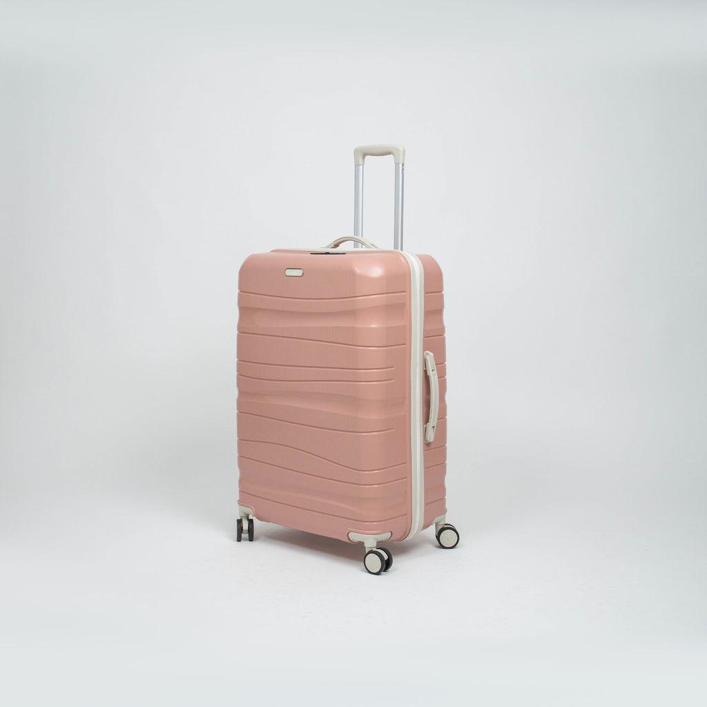 Valise Titou Brilliant - Saumon & Beige