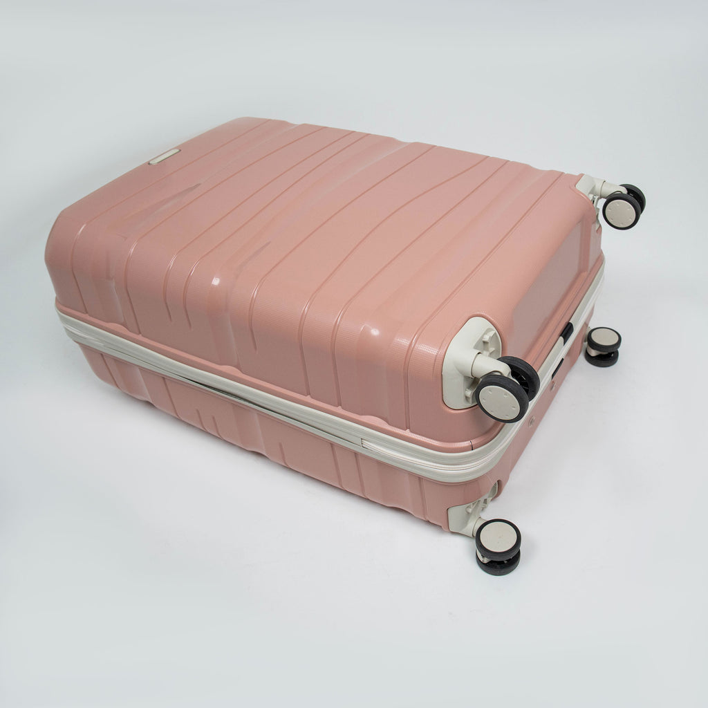 Valise Titou Brilliant - Saumon & Beige