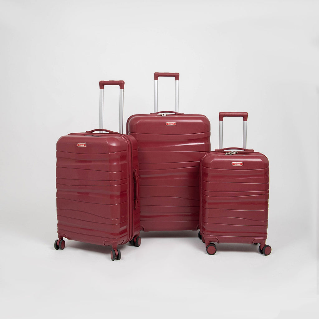 Valise Titou Brilliant - Burgundy