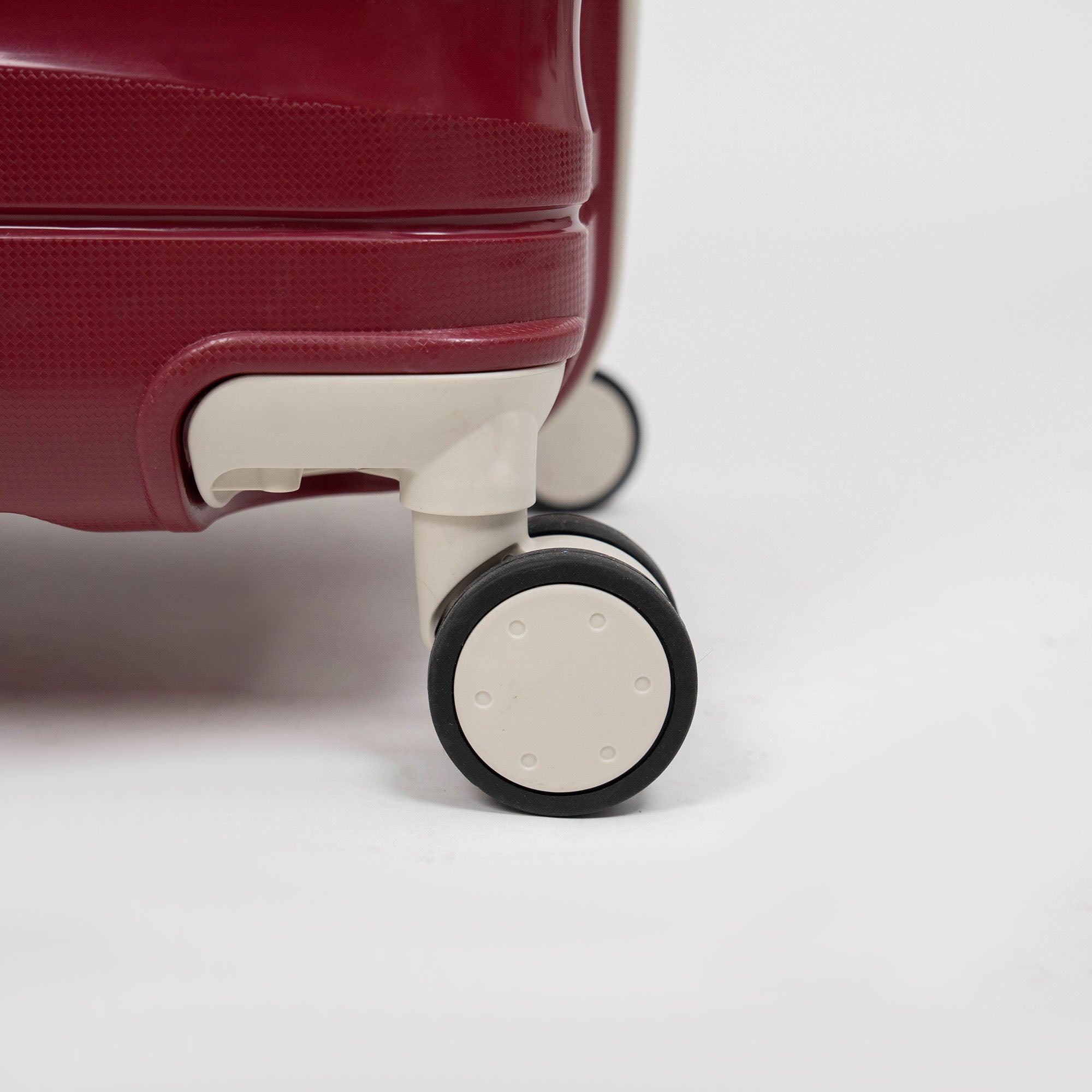 Valise Burgundy & Beige