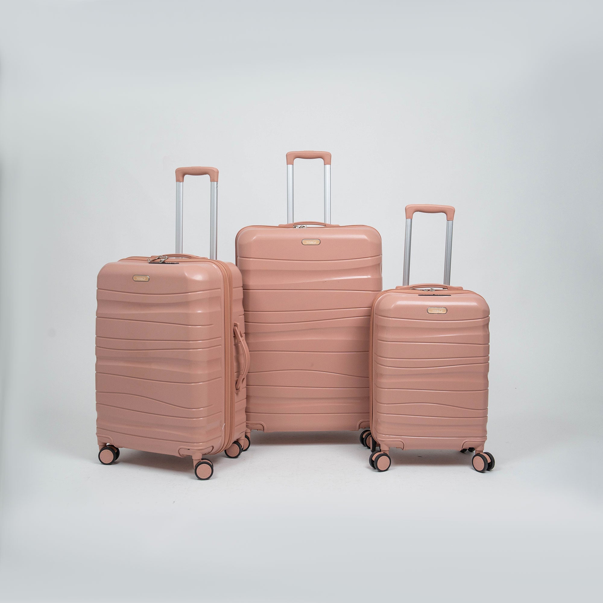 Valise Titou Brilliant - Saumon 