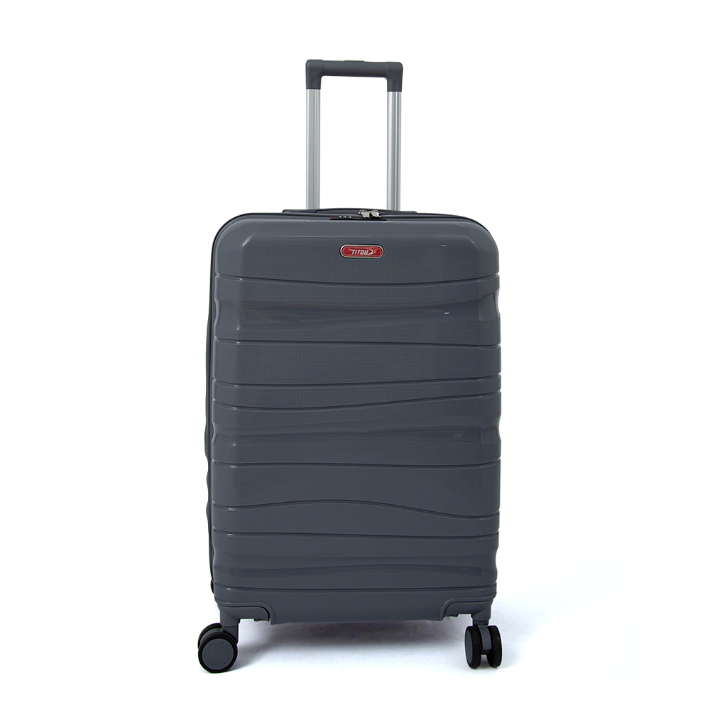 Valise Titou Brilliant - Gris Charbon