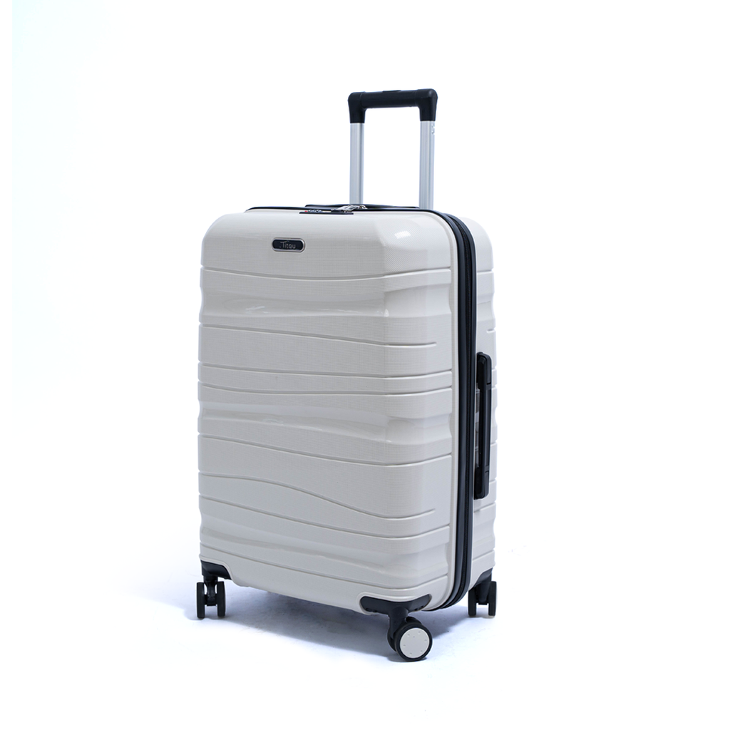 Valise Titou Brilliant - Beige & Noir