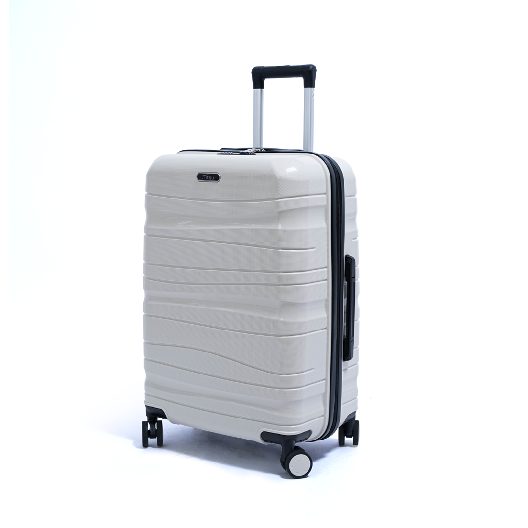 Valise Titou Brilliant - Beige & Noir