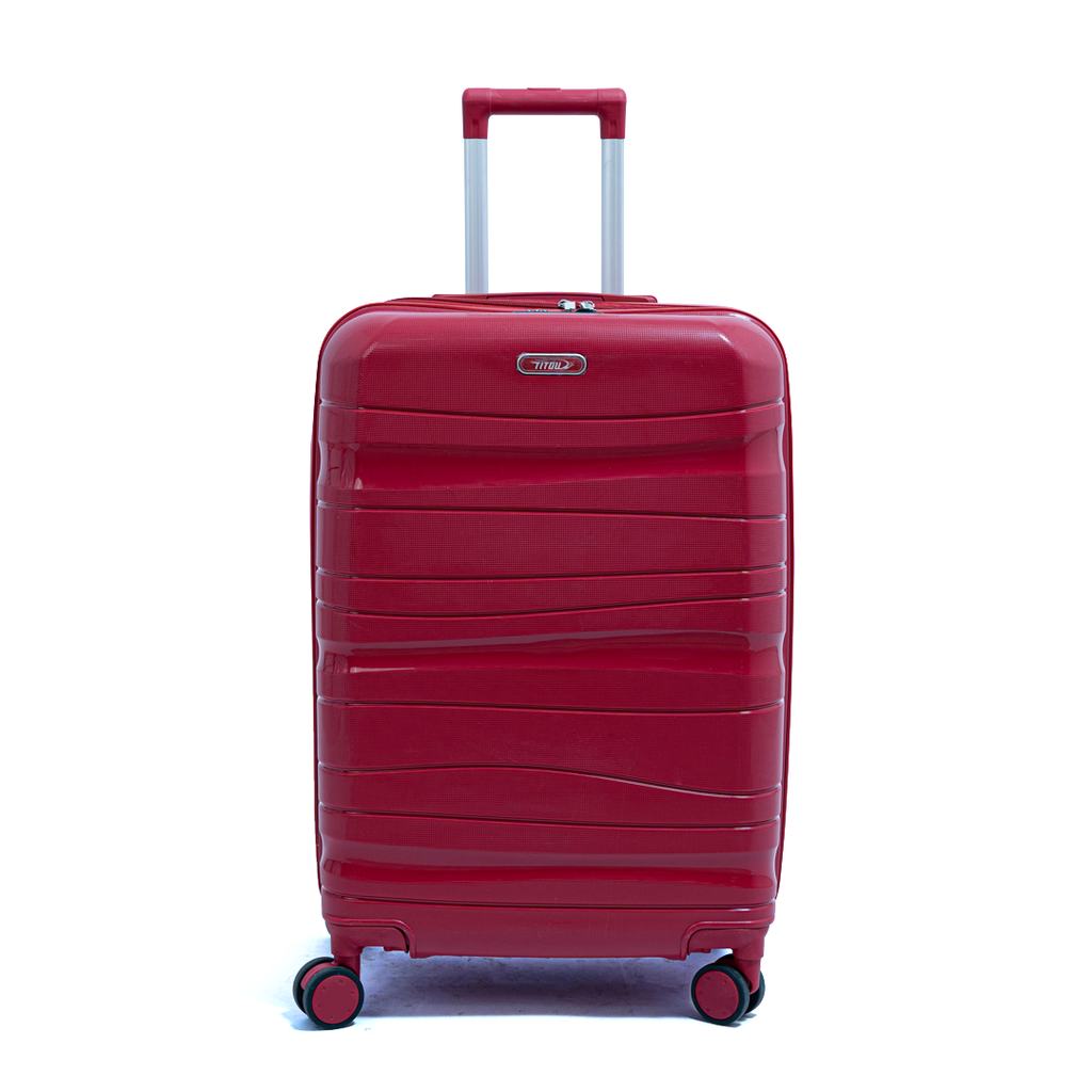 Valise Titou Brilliant - Rouge