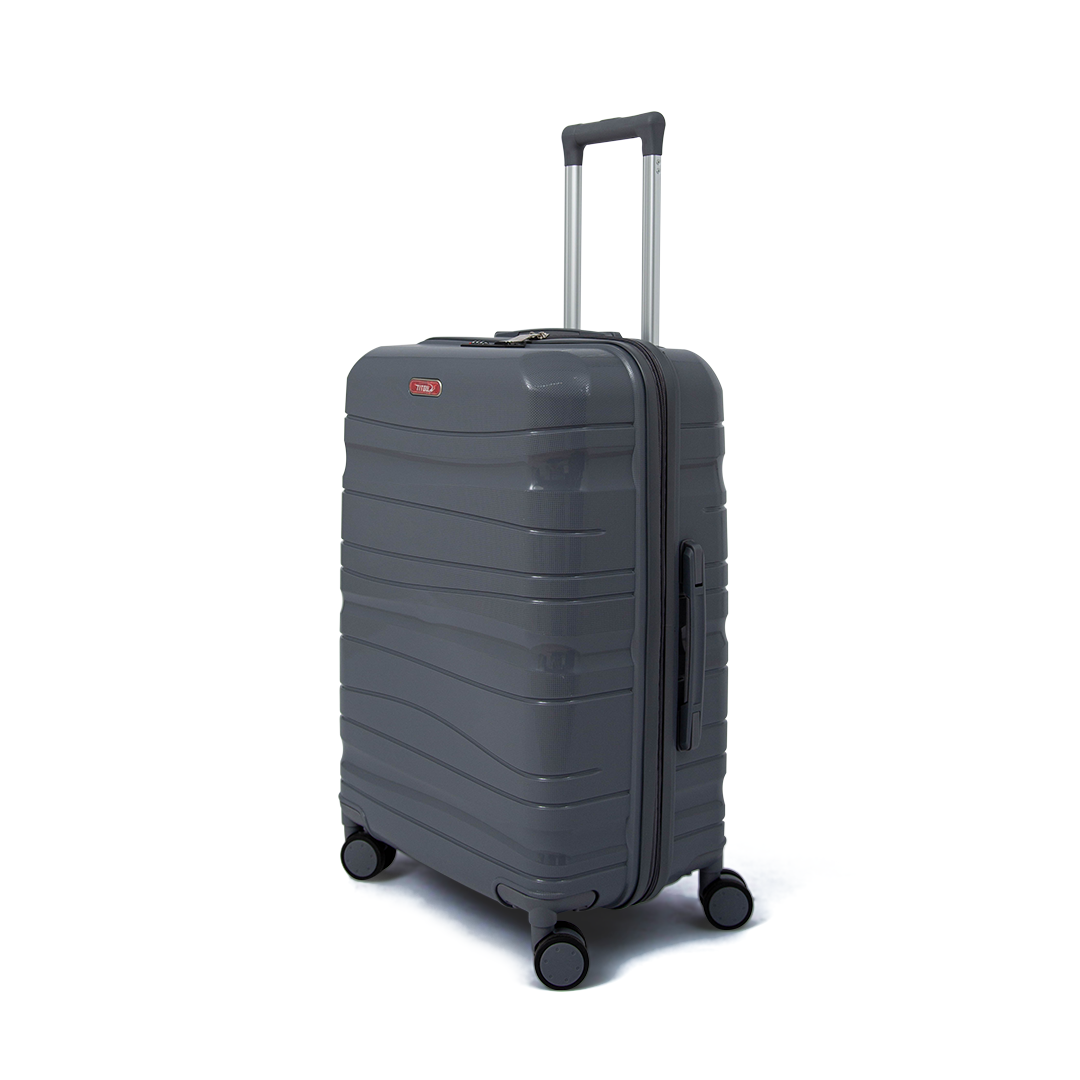 Valise Titou Brilliant - Gris Charbon